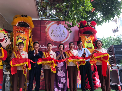 Khai trương dưỡng tâm MV beauty Lào Cai: Mang mô hình dưỡng sinh sức khỏe về địa phương